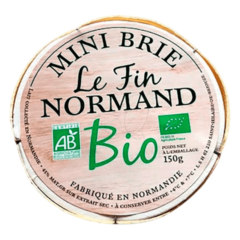 Le Fin Nordmand Bio Mini Brie 150g